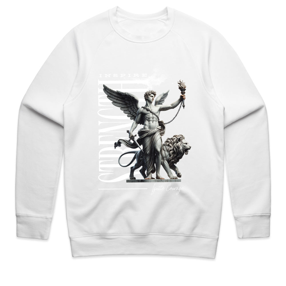 Winged Valor: Strength & Courage Tee