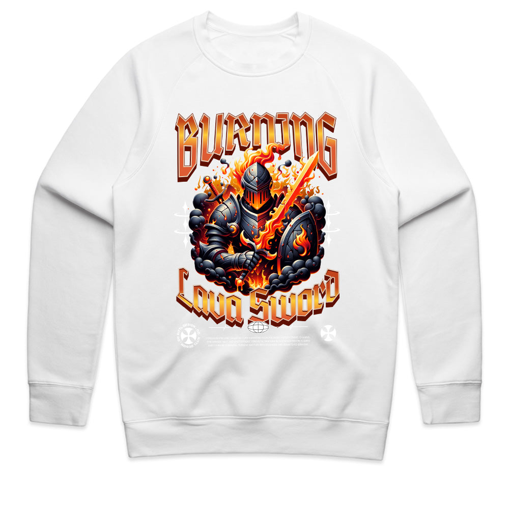 Inferno Knight: Burning Lava Sword Tee