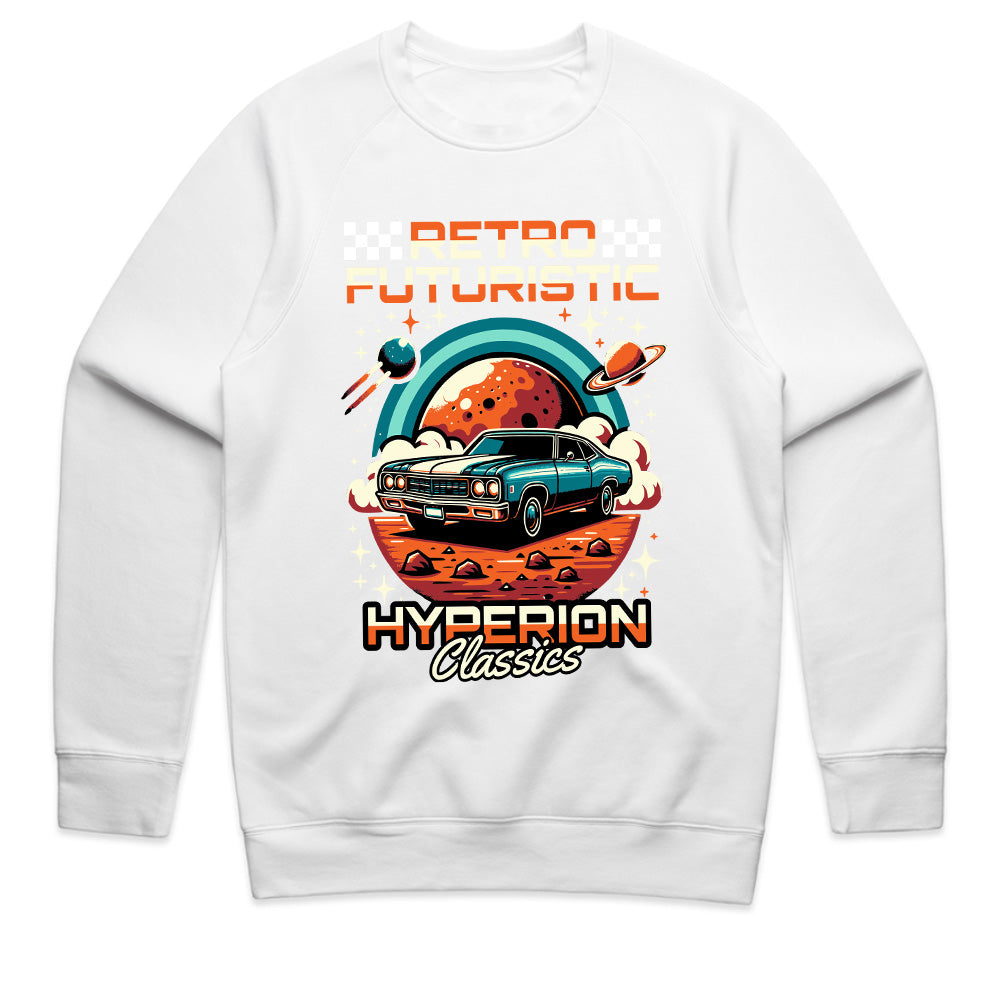 Cosmic Cruiser: Retro Futuristic Hyperion Tee