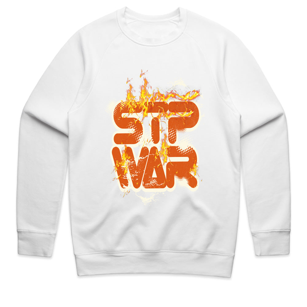 Ignite Peace: Stop War Flame Tee