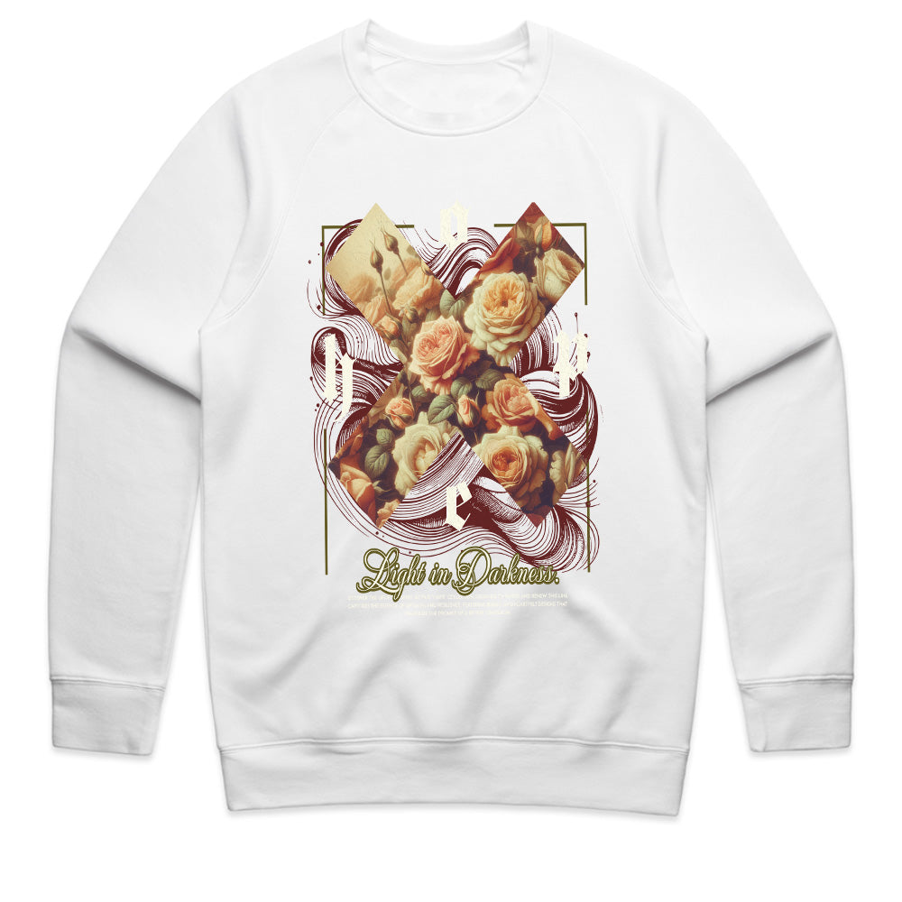 Floral Cross: Light in Darkness Hope Tee