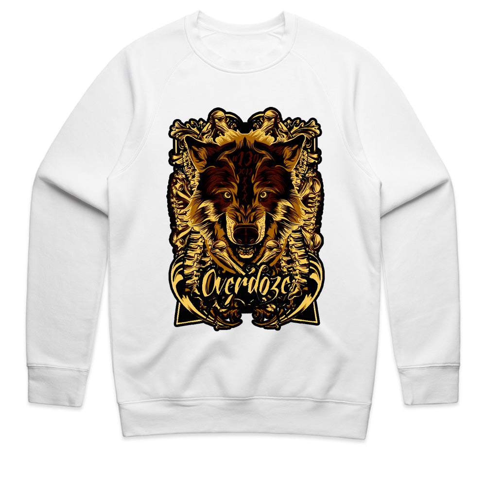 Savage Overdose: Golden Alpha Wolf Tee