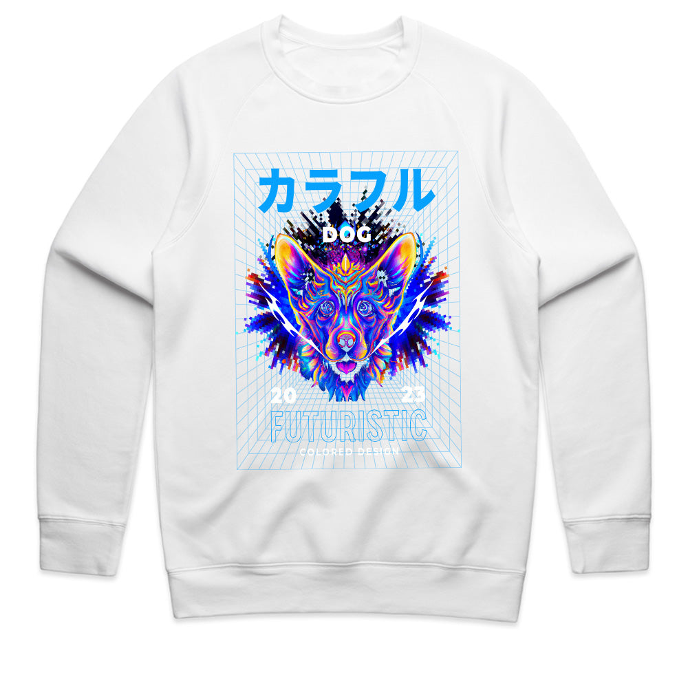 Neon Prism Pup Tee