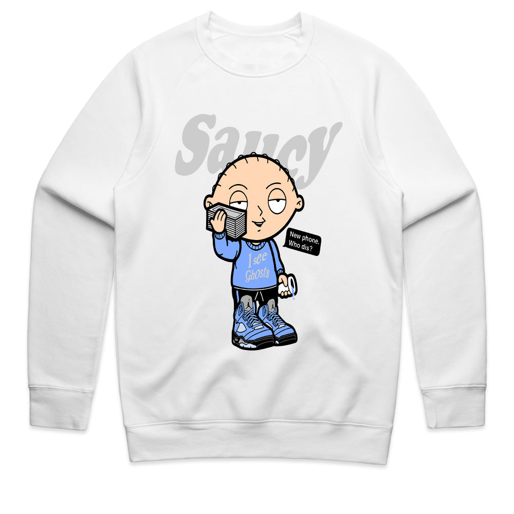 Saucy Stewie “Ghost Caller” Tee