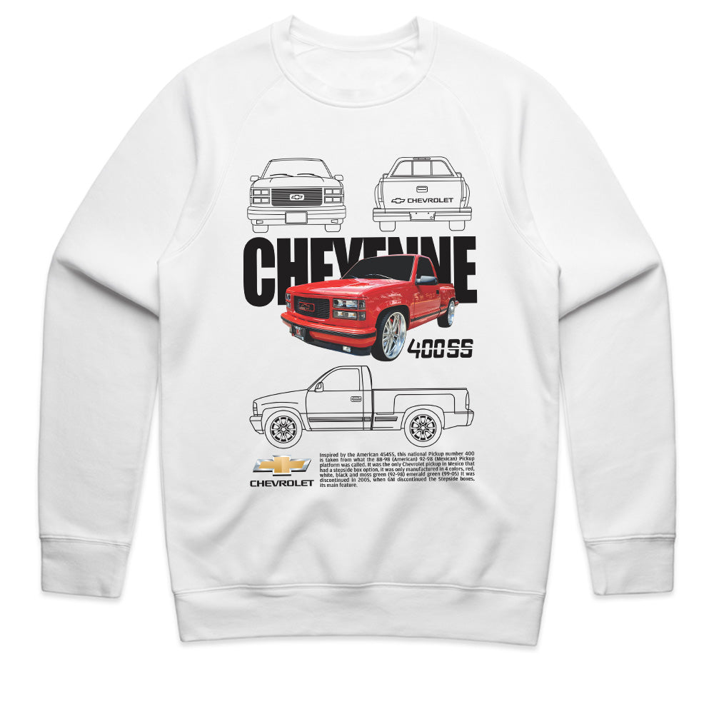 Cheyenne 400 SS Pickup Truck T-Shirt – Classic Power Muscle Edition
