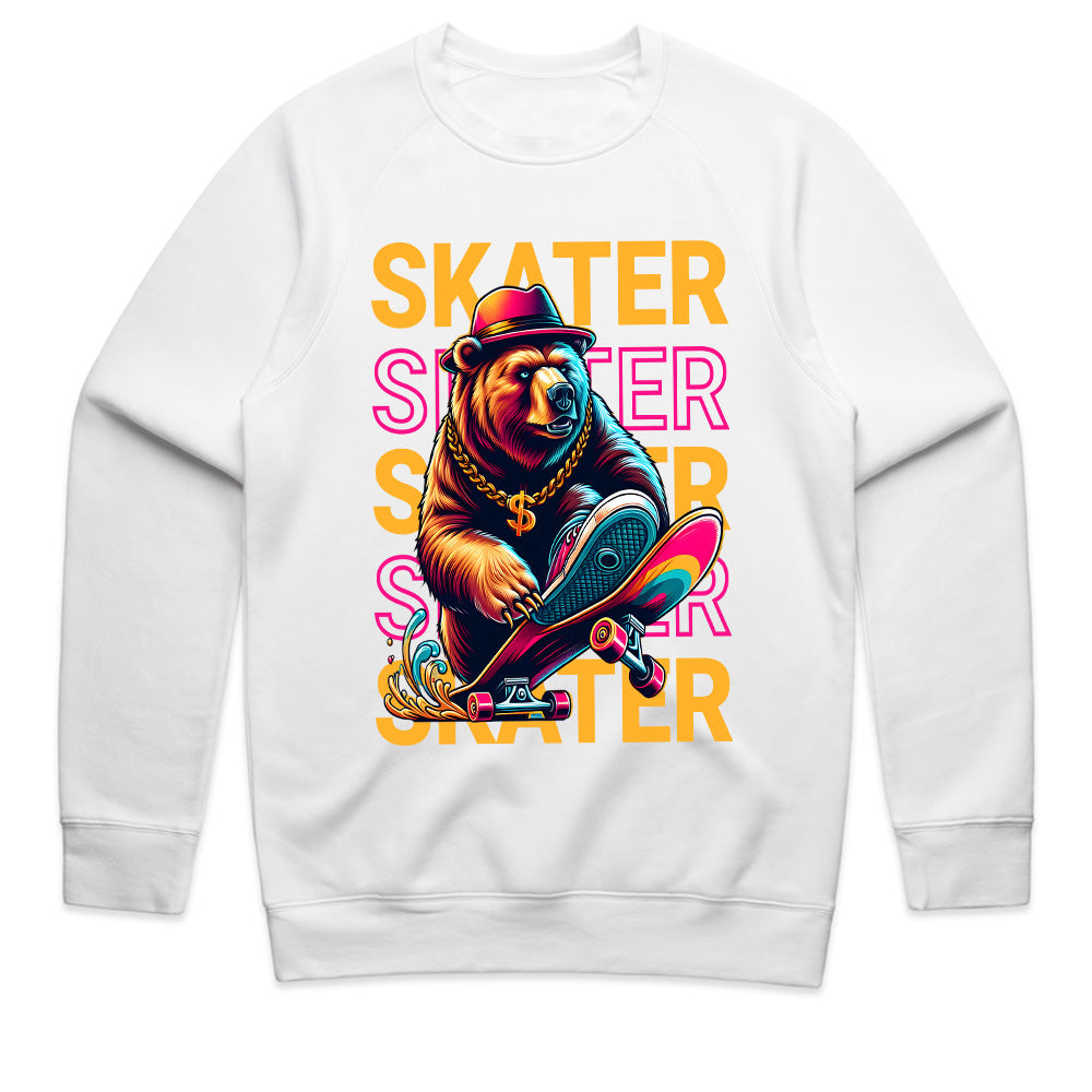 Urban Shredder: Skater Bear Street Style Tee