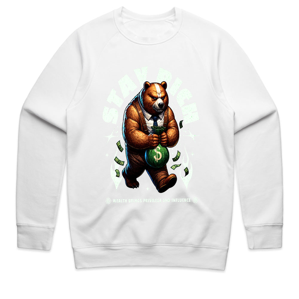 Stay Rich Hustle Bear