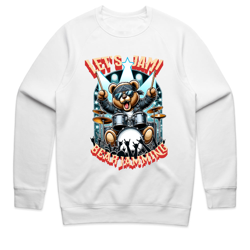 Let’s Jam Bear Drummer Tee