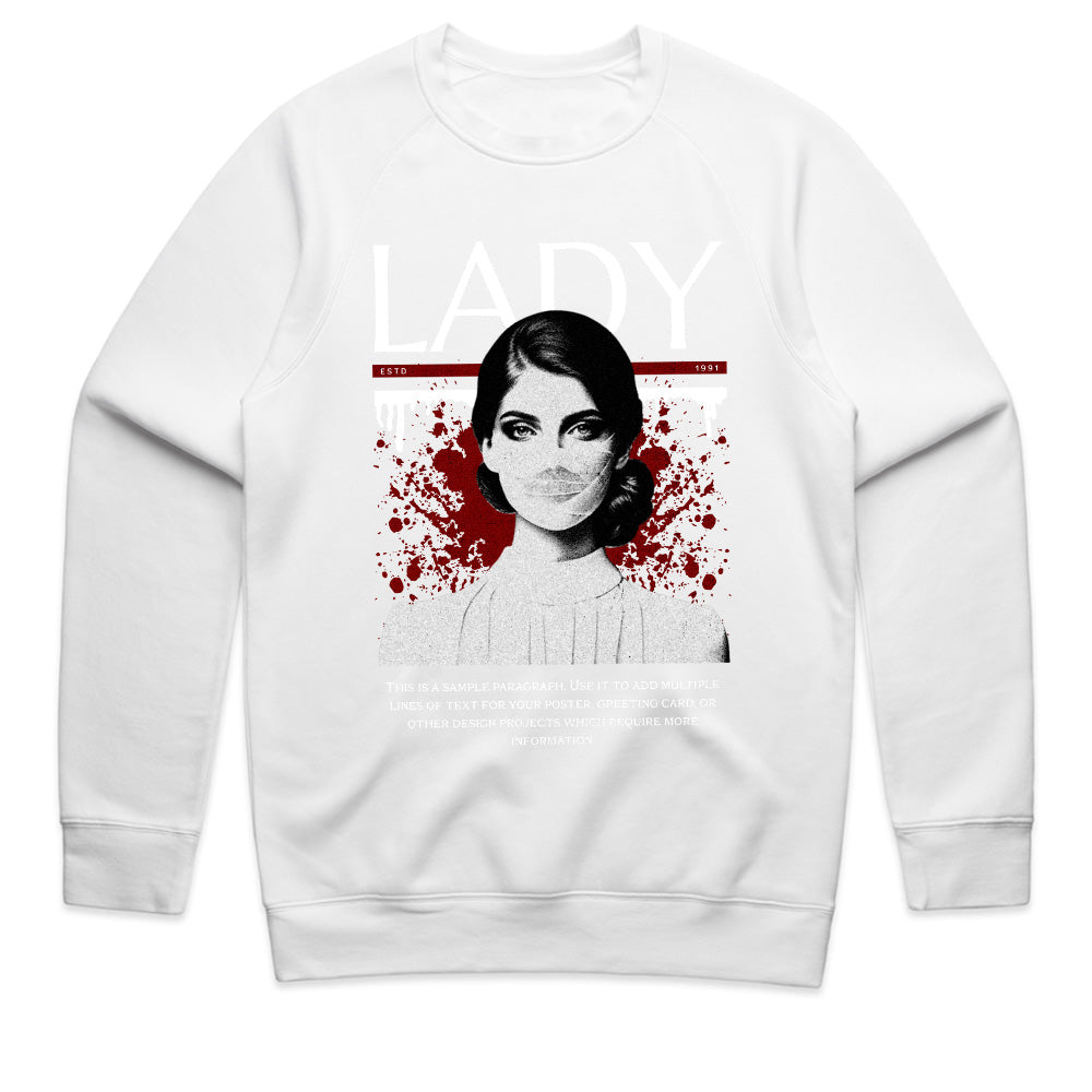 Masked Elegance: Gothic Lady Statement Tee