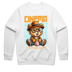 CineBear Delight: Movie Night Tee