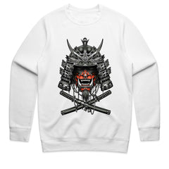 Wrathful Ronin: Crimson Oni Samurai Tee