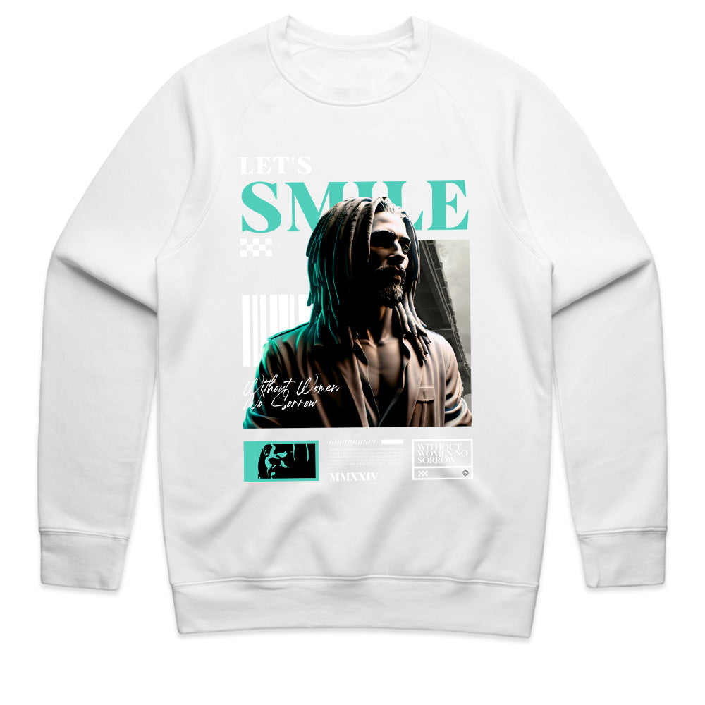 Urban Serenity: Let’s Smile Streetwear Tee