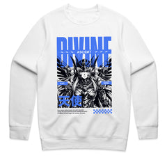 Divine Ascent: Neon Angelic Street Tee