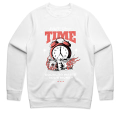Clockburn Hustle: Waste Time, Waste Money Tee