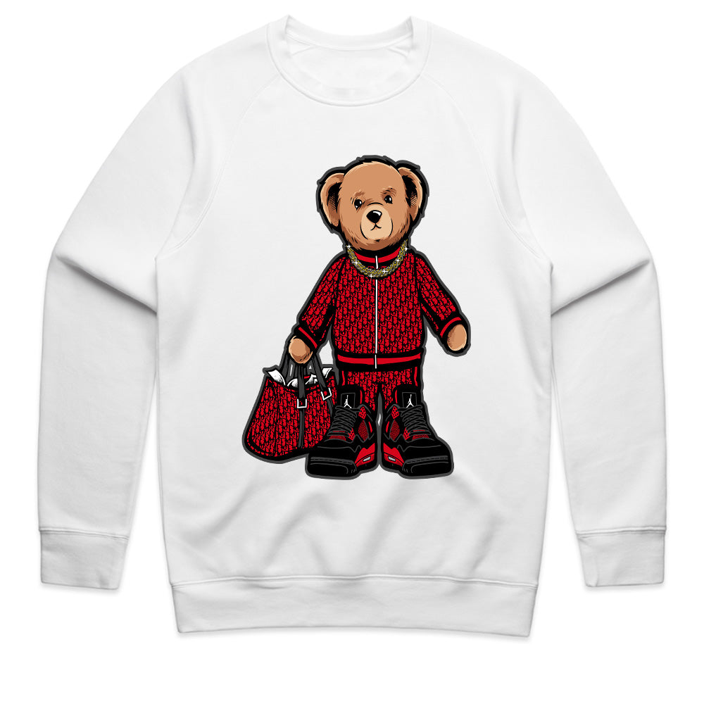 Uptown Flex: Luxe Bear Streetwear Tee