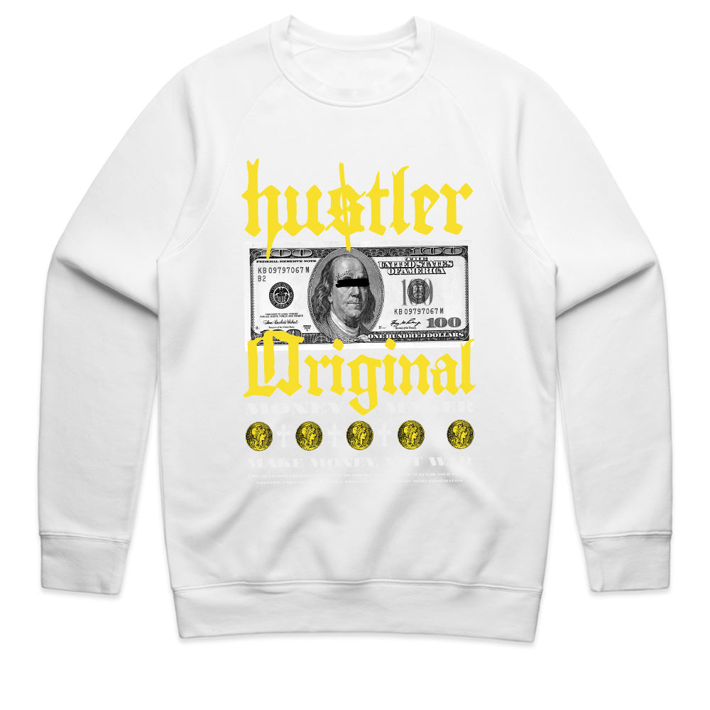OG Hustler Tee – “Make Money, Not War” Classic Streetwear