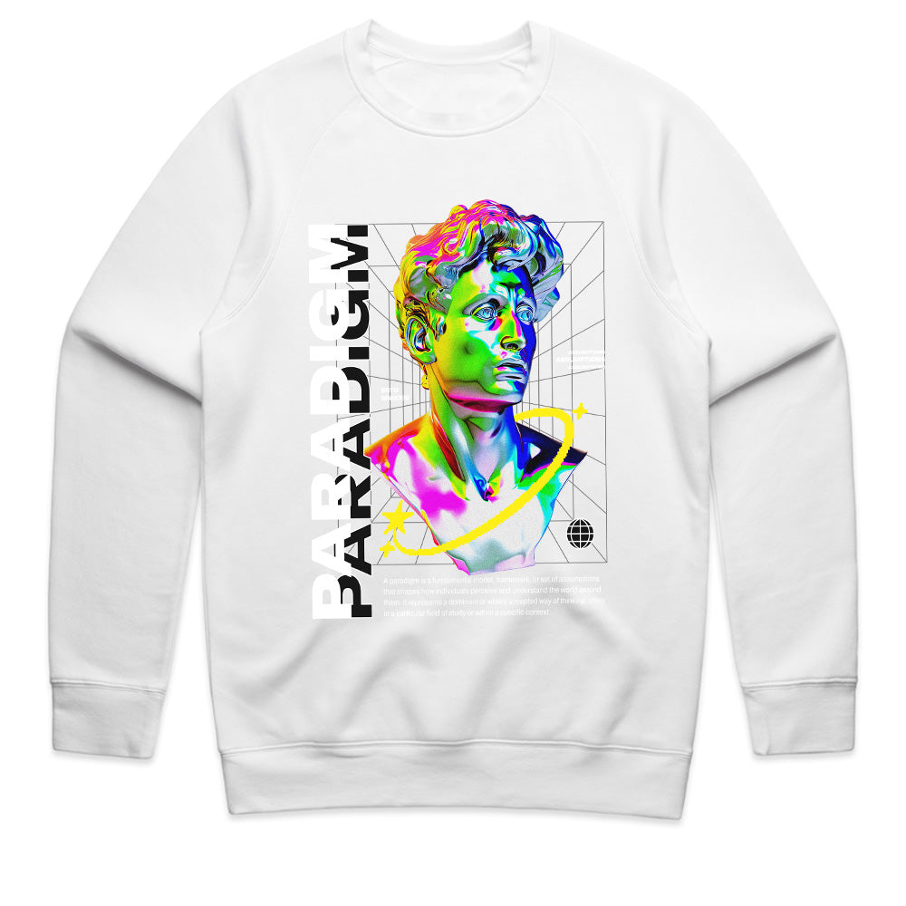 Paradigm Shift: Neo-Classical Cyber Art Tee