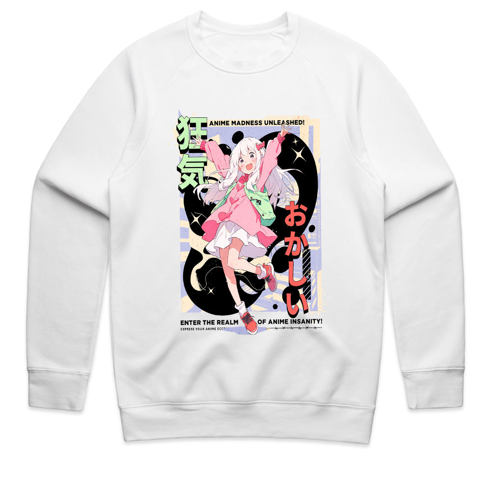 Anime Madness Unleashed: Kawaii Chaos Tee
