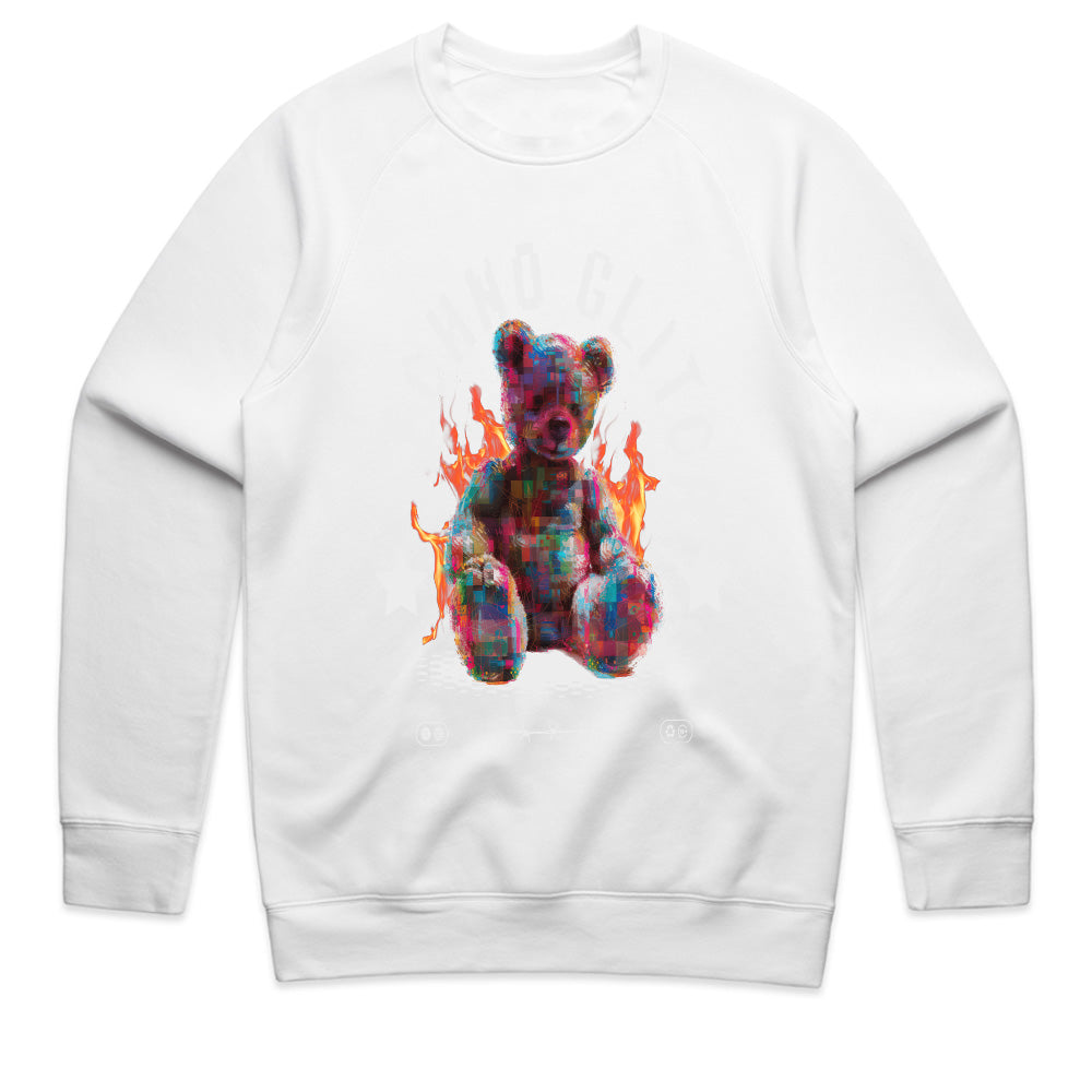 Techno Glitch: Burnt Reality Bear Tee