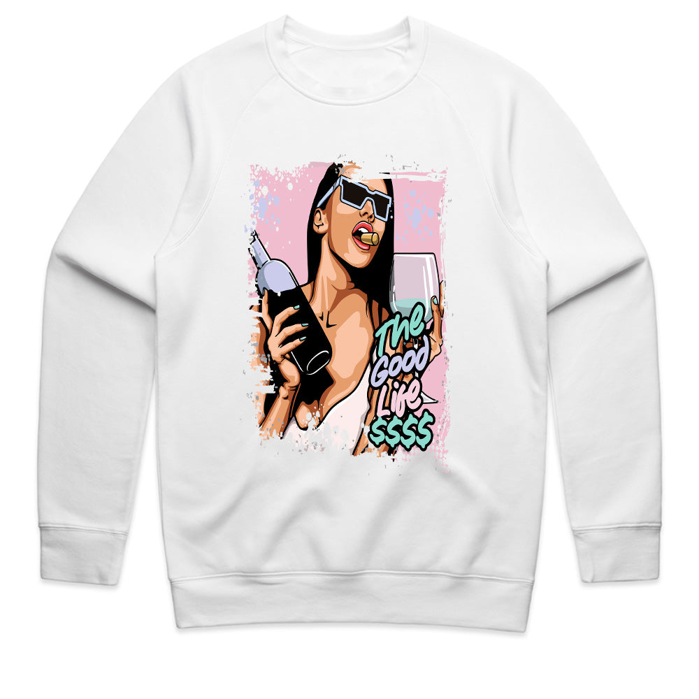 The Good Life Vibes: Luxe Party Mode Tee