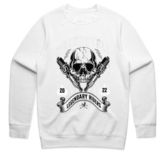 Legend Burn: Road Race Skull Riders Tee