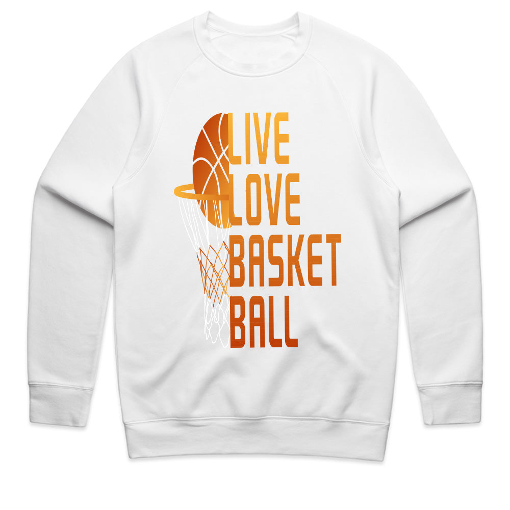 Hoop Dreams: Live Love Basketball Tee