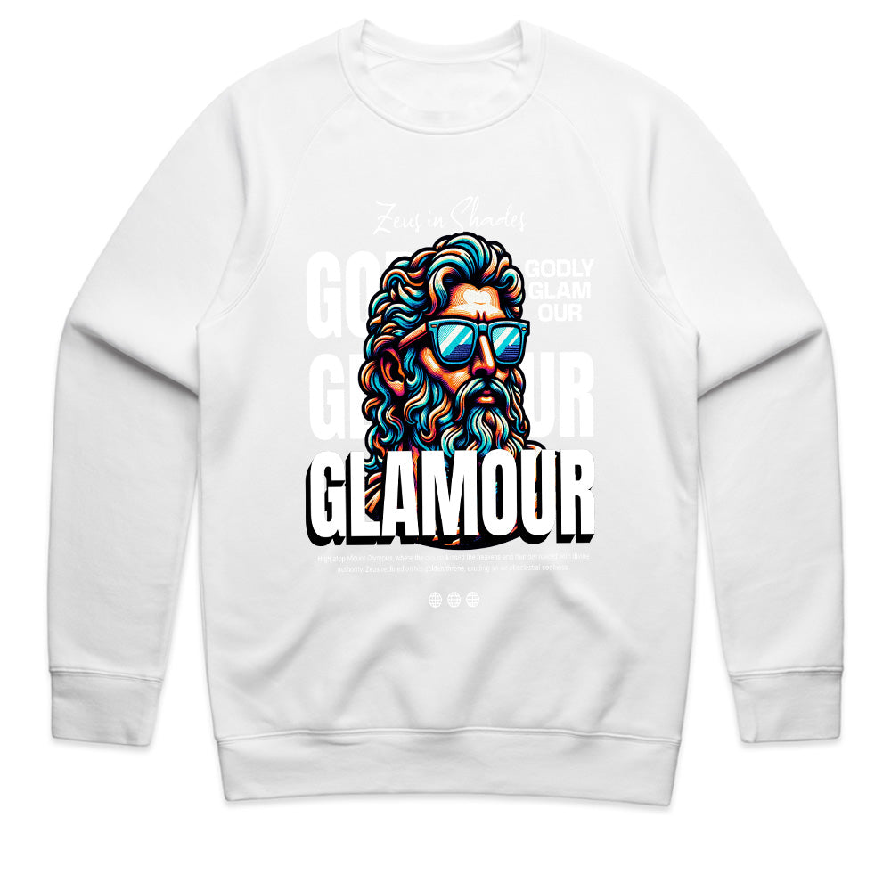 Zeus in Shades: Godly Glam Tee