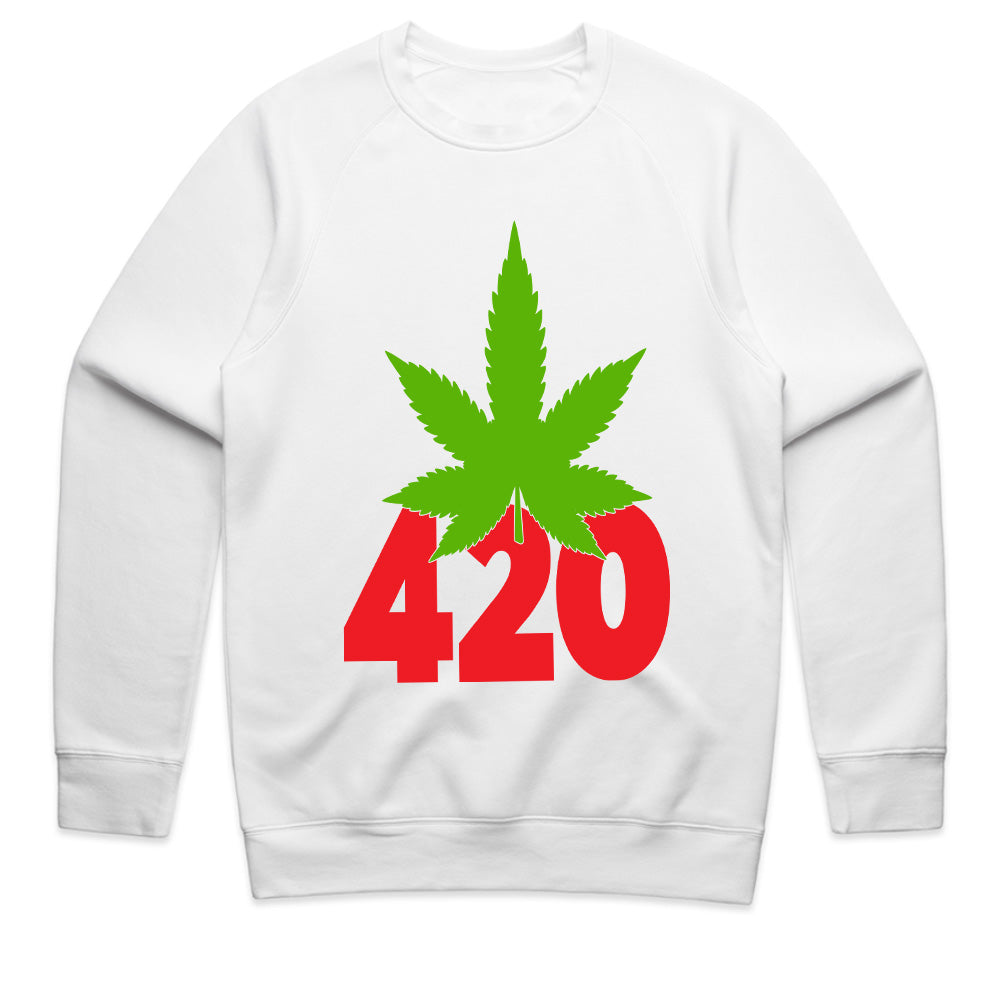 Blaze Bold: Classic 420 Leaf Tee
