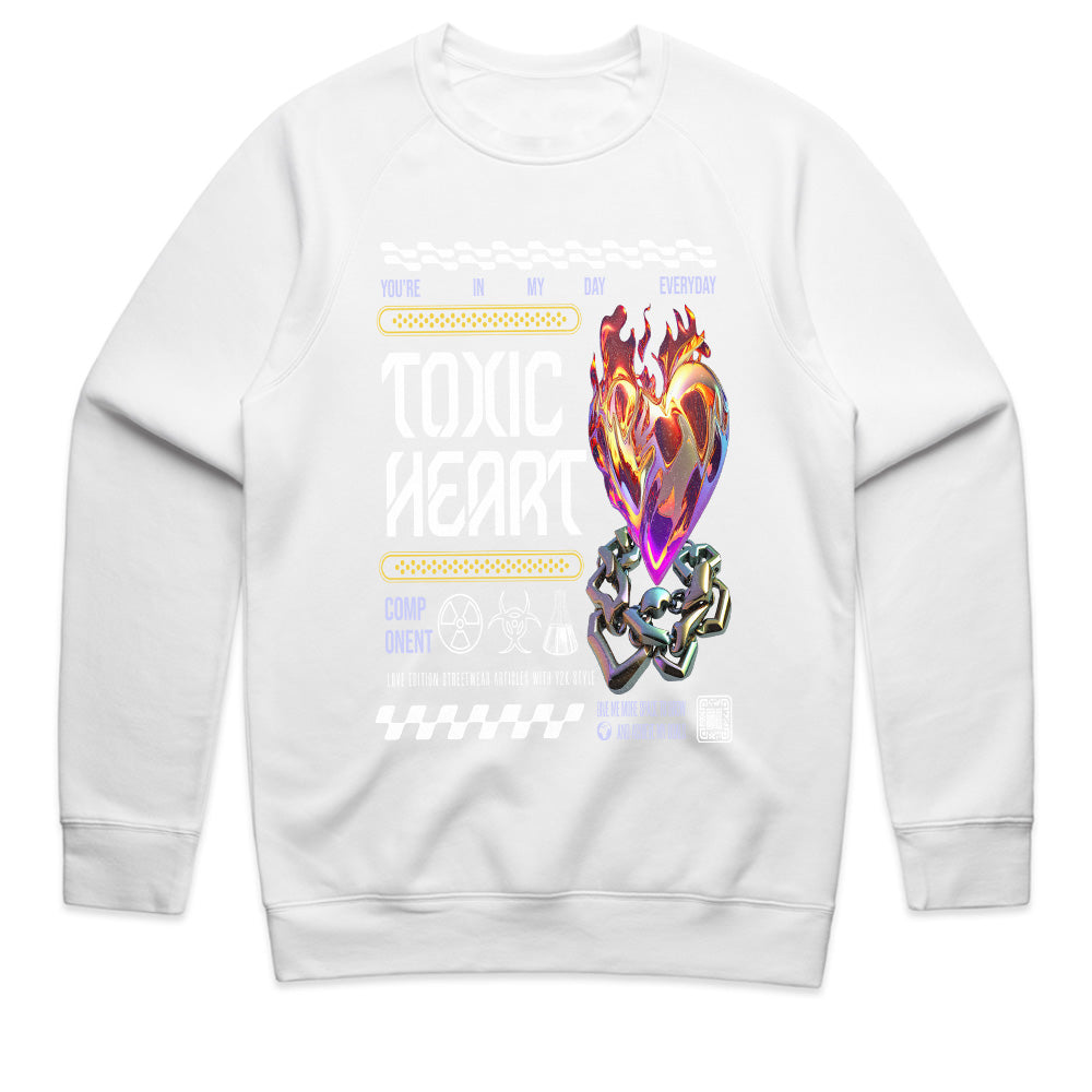 Toxic Heart – Love in Chains Y2K Tee