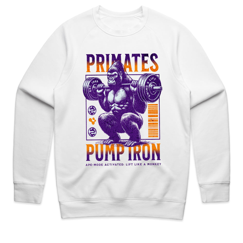 Ape Mode: Primates Pump Iron Tee