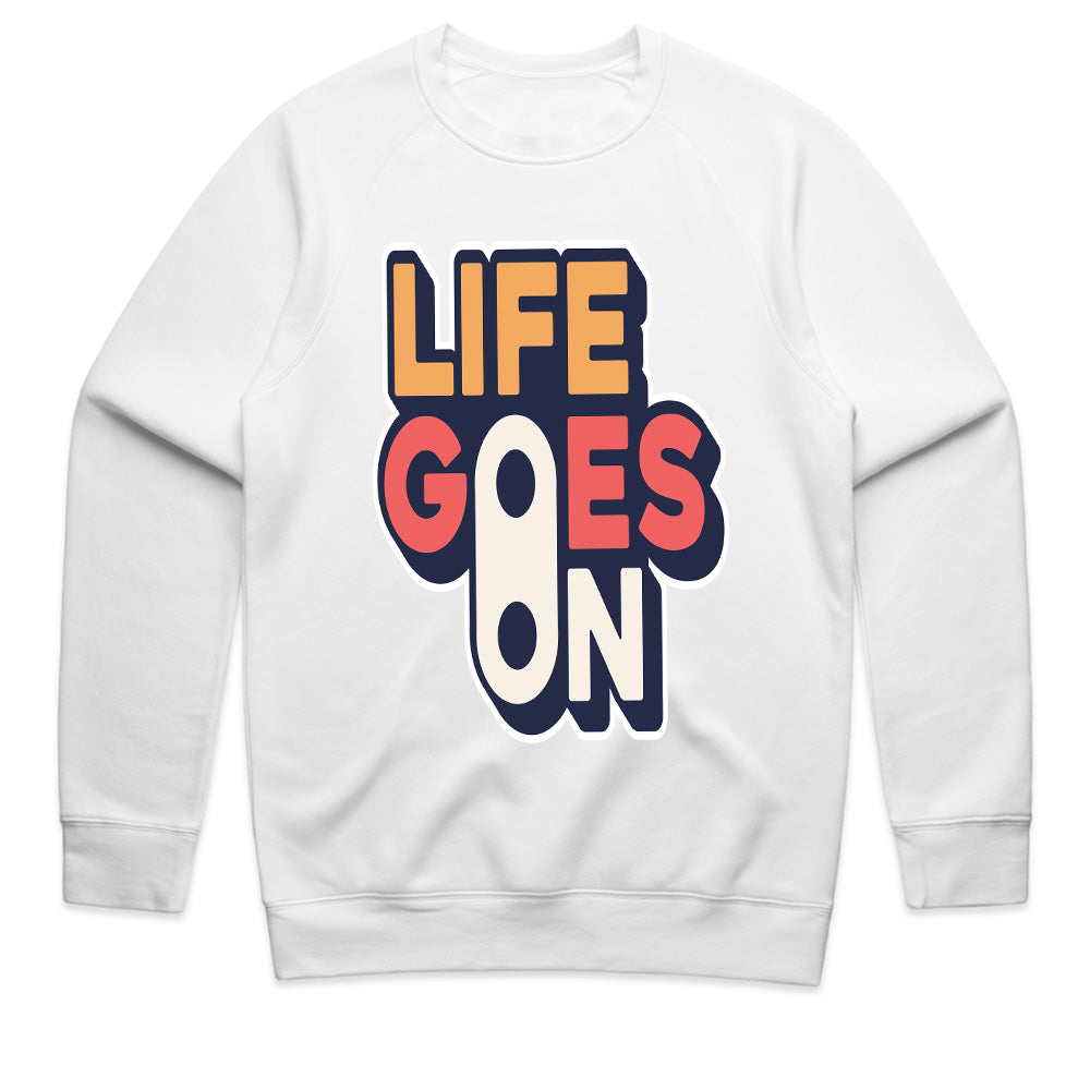 Life Goes On: Retro Positivity Tee