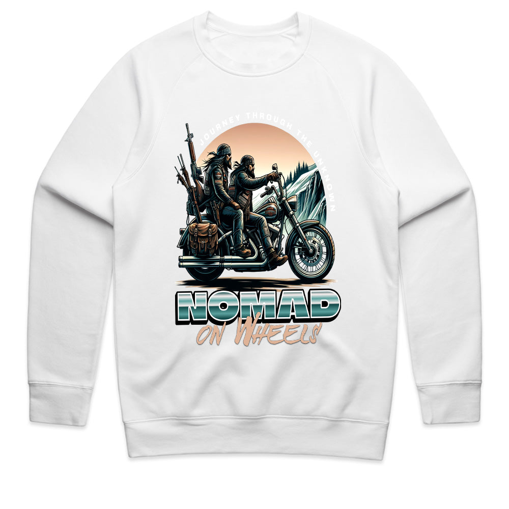 Nomad on Wheels: Journey Through the Unknown Tee