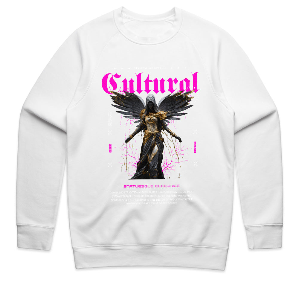 Cultural Guardian: Statuesque Streetwear Tee