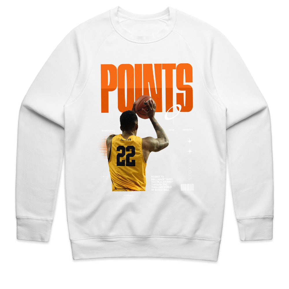 Clutch Shot: Points King Basketball Tee