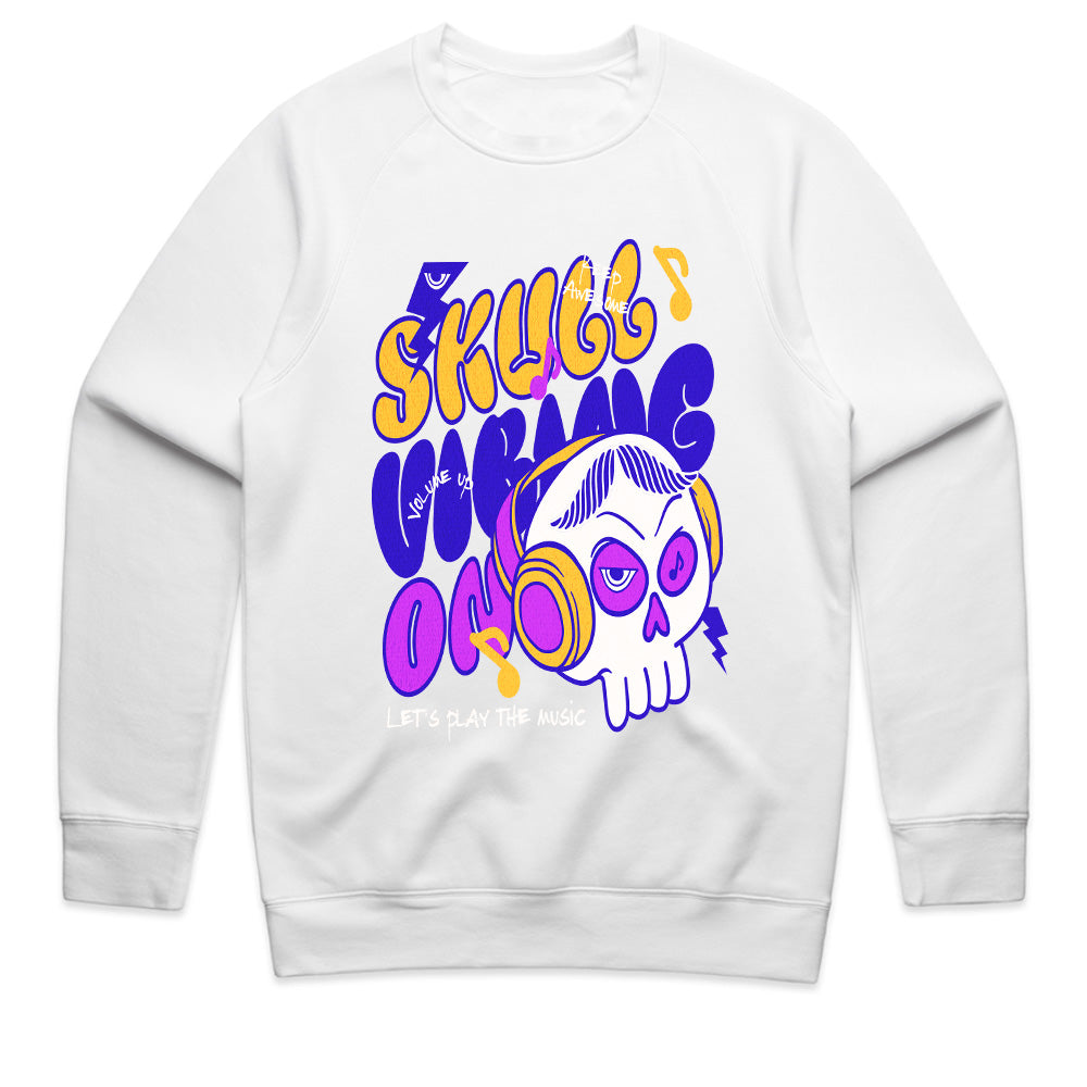 Volume Up: Skull Vibe Music Tee