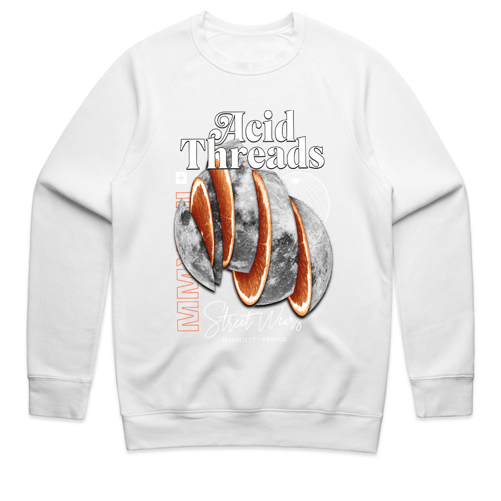 "Acid Threads" Lunar Orange Slice Tee
