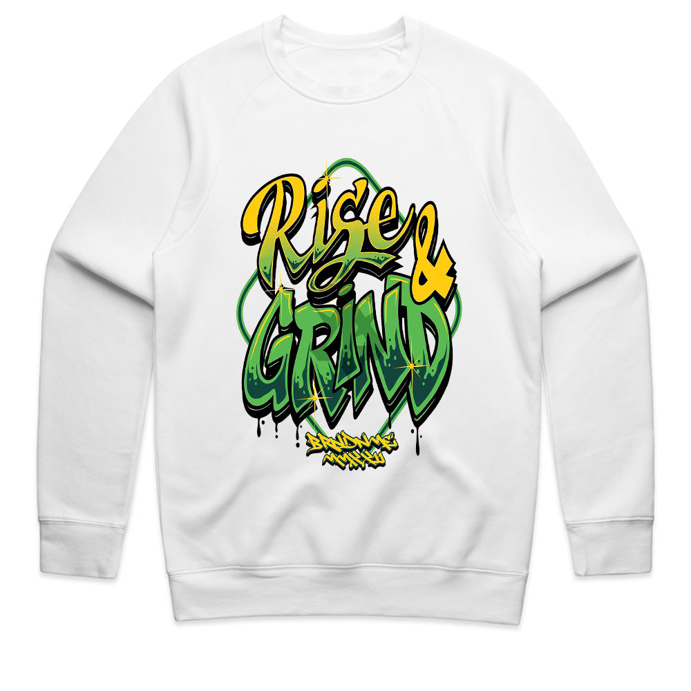 Urban Hustle: Rise & Grind Graffiti Tee