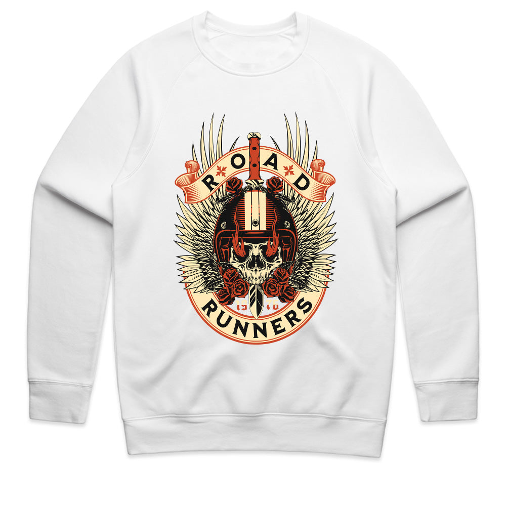 Road Runners '75: Vintage Biker Emblem Tee