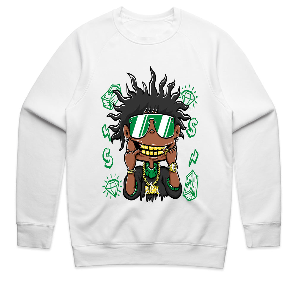 Money Vibes: Rich Flex Cartoon Tee