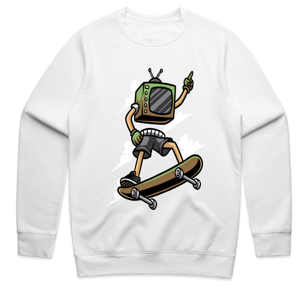 Retro Skater: TV Head Ride Tee