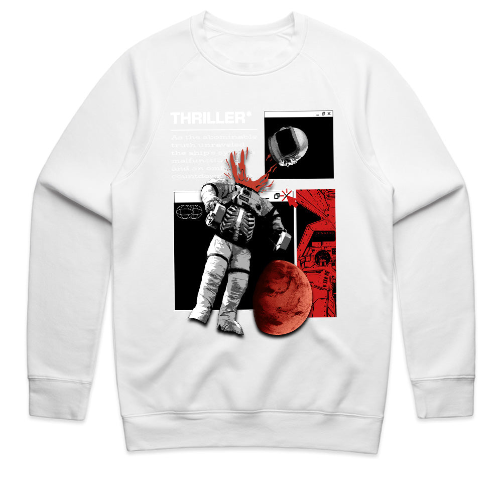Cosmic Thriller: Astronaut Horror Tee