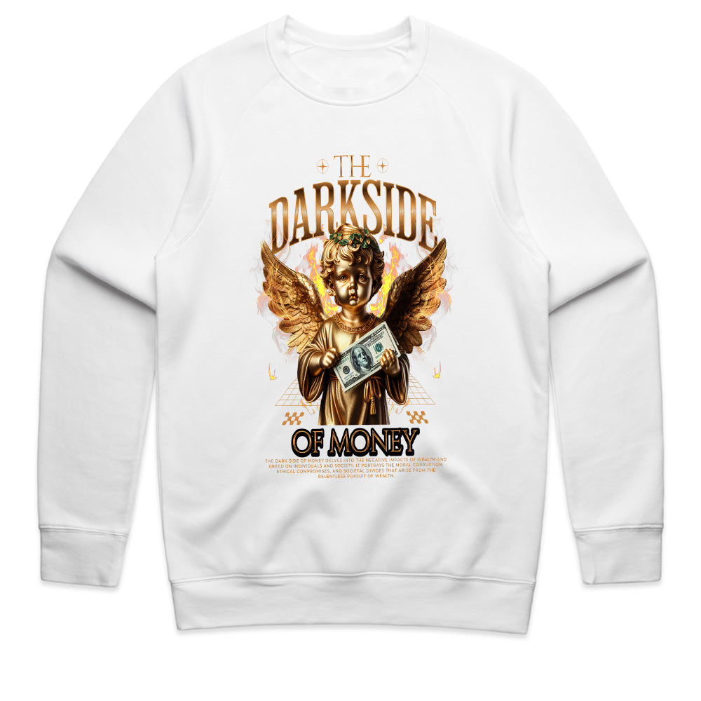 The Darkside of Money: Golden Angelic Warning Tee