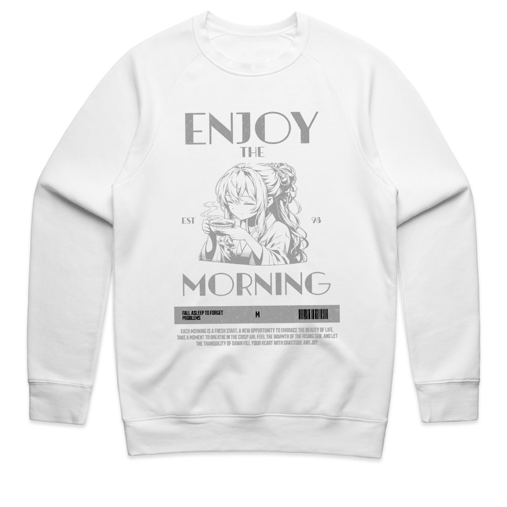 Zen Dawn: Enjoy the Morning Anime Tee