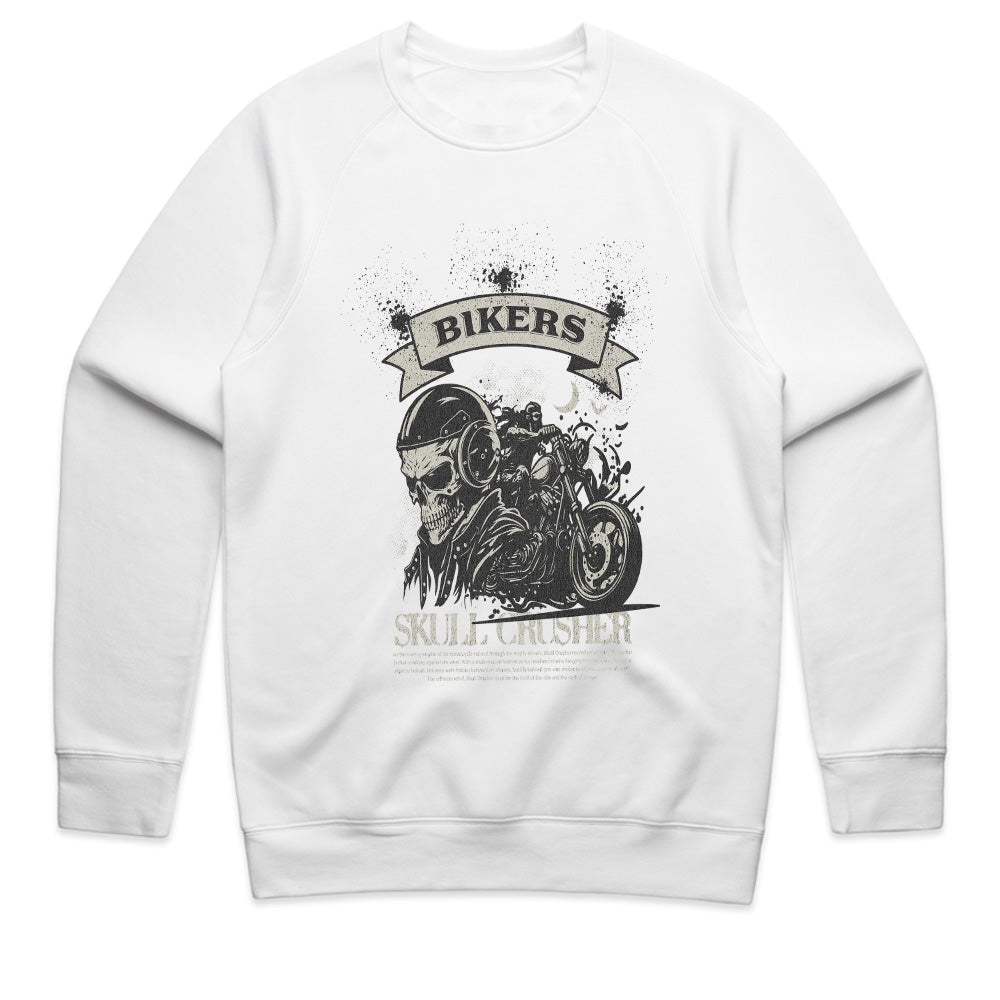 Bikers Skull Crusher T-Shirt – Ride Hard, Fear Nothing