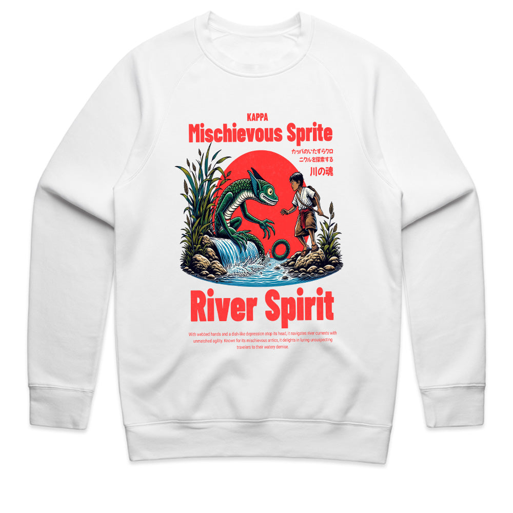 Kappa's Realm: Mischievous River Spirit Graphic Tee