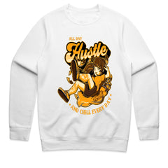 All Day Hustle: Chill Every Day Anime Vibe Tee