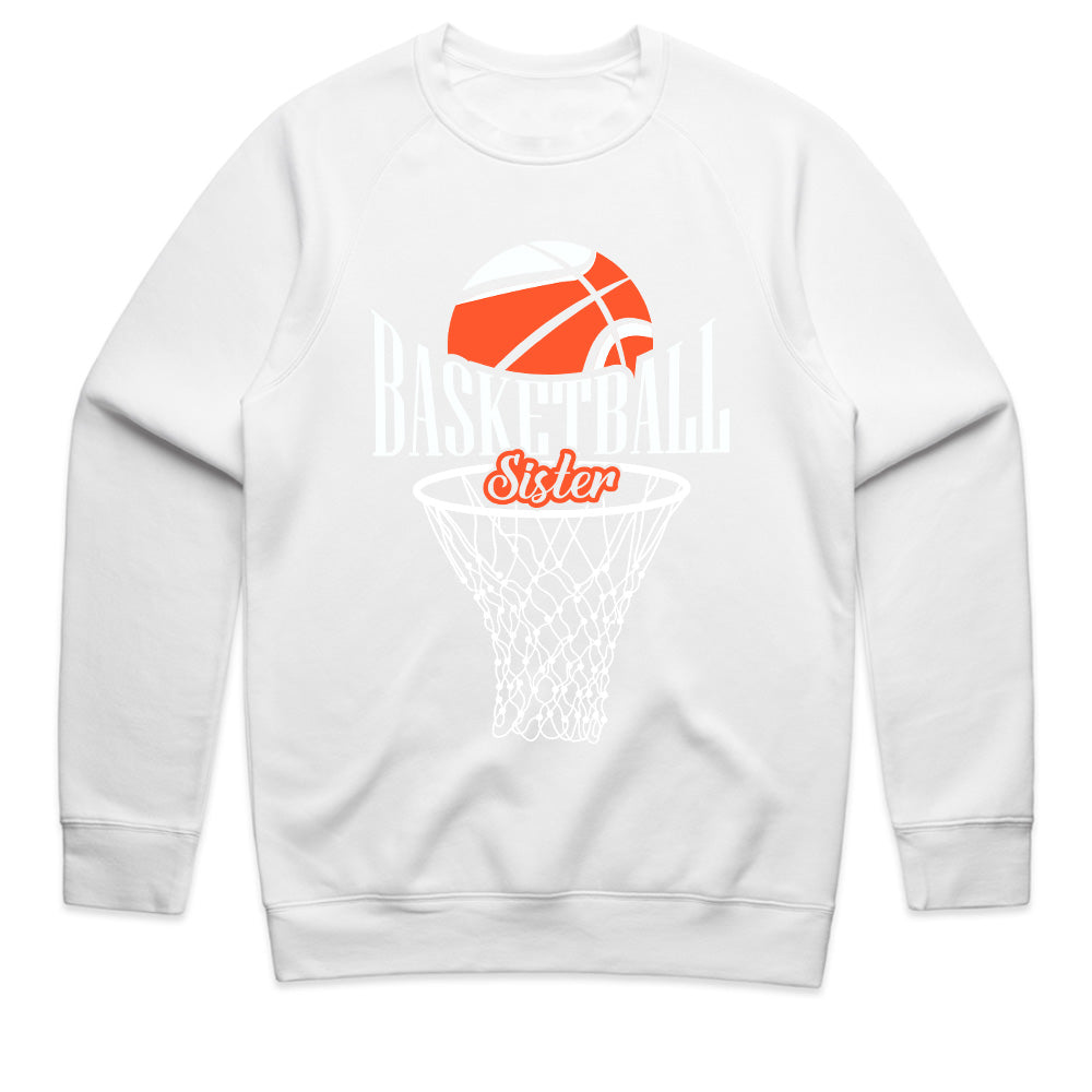 Courtside Sister Basketball Tee