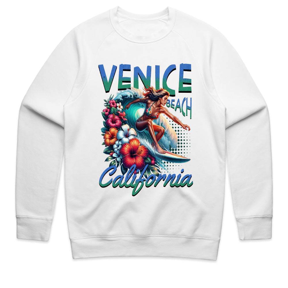 Venice Beach California Surfer Girl T-Shirt