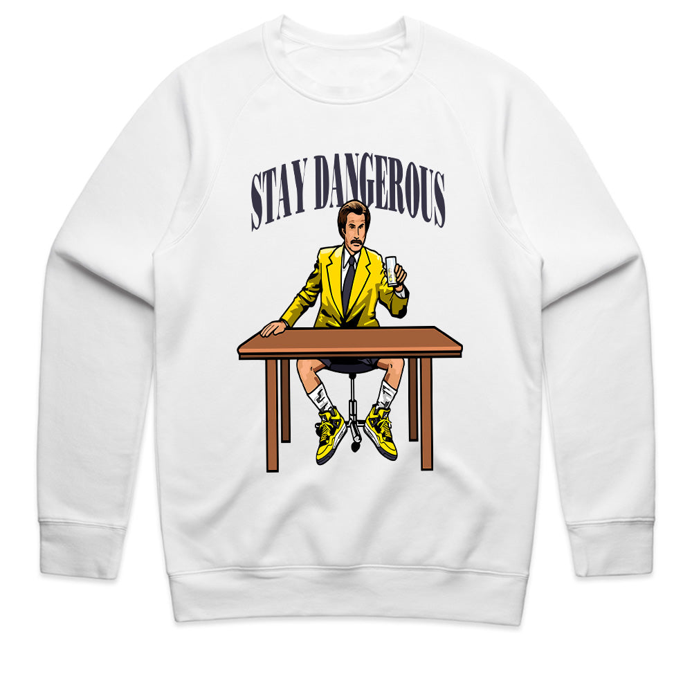 Stay Dangerous" Desk Boss Graphic Tee