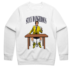 Stay Dangerous" Desk Boss Graphic Tee